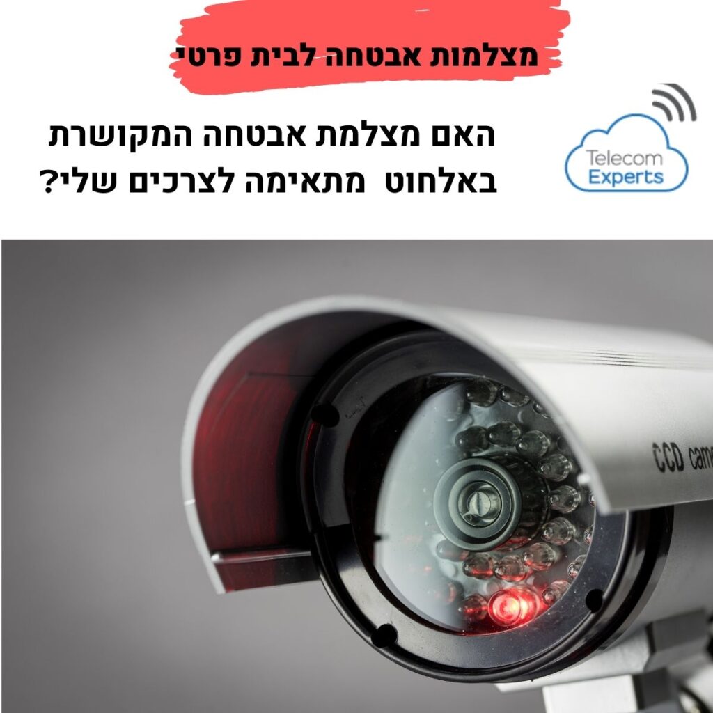 מצלמות אבטחה לבית פרטי