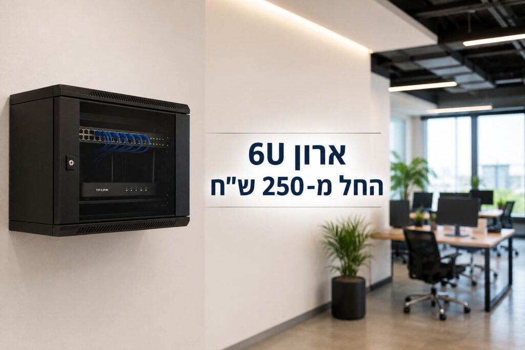 ארון תקשורת 6U