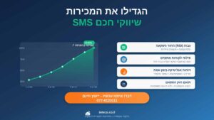 הגדילו את המכירות בשיווק חכה SMS - טלקום אקספרט