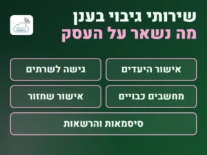 שירותי גיבוי בענן מנוהל: גם כשהספק מנהל, העסק מאשר יעדים ושחזורים, נותן גישה לשרתים ומגן על סיסמאות והרשאות